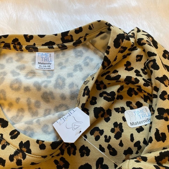 Time And Tru Maternity Sweatshirt Women’s Size X-LARGE - Picture 4 of 5